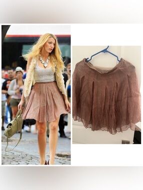 Rodarte x Opening Ceremony Rose Golf skirt ASO Serena Van Der Woodsen size M